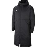 Pánské Zimní bundy s kapucí Nike v černé barvě ve velikosti S ve slevě 