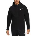 Pánské Bundy s kapucí Nike Pro v černé barvě ve velikosti XXL plus size 