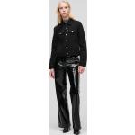 Dámské Džínové bundy Karl Lagerfeld v černé barvě z džínoviny ve velikosti S 