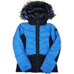 Dámské Zimní bundy s kapucí Icepeak Nepromokavé Větruvzdorné Prodyšné v černé barvě z polyesteru ve velikosti 10 XL s kapucí 