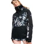 Dámské Zimní bundy s kapucí Roxy Nepromokavé Prodyšné v elegantním stylu z polyesteru ve velikosti S s kapucí ve slevě 