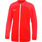Dětské bundy Nike Academy v červené barvě z polyesteru ve slevě 
