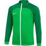 Pánské Bundy Nike Academy v zelené barvě z polyesteru ve velikosti XXL ve slevě plus size 