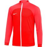 Pánské Bundy Nike Academy v červené barvě z polyesteru ve velikosti XXL ve slevě plus size 