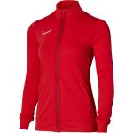 Dámské Bundy Nike v červené barvě z polyesteru ve velikosti XXL ve slevě plus size 