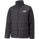 Pánské Zimní bundy Puma Essentials Prodyšné v černé barvě z polyesteru ve velikosti L 