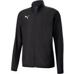 Pánské Outdoorové bundy Puma teamGOAL v černé barvě z polyesteru ve velikosti L ve slevě 