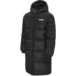 Pánské Zimní bundy s kapucí Hummel v černé barvě ve velikosti XS 
