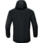 Pánské Bundy s kapucí Jako v černé barvě z polyesteru ve velikosti 4 XL ve slevě plus size 