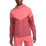 Pánské Bundy s kapucí Nike v růžové barvě ve velikosti L 