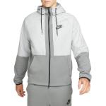 Pánské Zimní bundy Nike v šedé barvě 