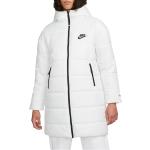 Dámské Bundy s kapucí Nike Sportswear v bílé barvě ze syntetiky ve velikosti L ve slevě 