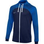 Pánské Bundy s kapucí Nike Strike v modré barvě z polyesteru ve velikosti L ve slevě 