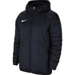 Pánské Bundy s kapucí Nike Therma v černé barvě ve velikosti XXL ve slevě plus size 