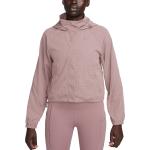 Dámské Bundy s kapucí Nike v růžové barvě ve velikosti L ve slevě 