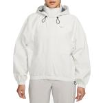 Dámské Bundy s kapucí Nike v bílé barvě z polyesteru ve velikosti M ve slevě 