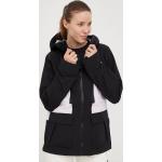 Dámské Zimní bundy s kapucí The North Face Nepromokavé Prodyšné v černé barvě z polyesteru ve velikosti M se sněžným pásem 