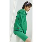 Dámské Nepromokavé bundy Tommy Hilfiger Nepromokavé v zelené barvě z polyesteru ve velikosti L ve slevě 