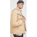 Pánské Zimní bundy s kapucí Tommy Hilfiger v béžové barvě z polyesteru ve velikosti XXL plus size 
