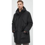 Dámské Zimní bundy s kapucí Trussardi v černé barvě z polyesteru ve velikosti XS dlouhé 