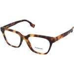 Dámské Designer Dioptrické brýle Burberry v hnědé barvě 