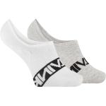 Pánské Designer Kotníkové ponožky Calvin Klein v šedé barvě s pruhovaným vzorem ve velikosti Onesize 