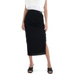 Dámské Designer Dlouhé sukně Calvin Klein v černé barvě z polyesteru ve velikosti S maxi 