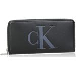 Dámské Designer Luxusní peněženky Calvin Klein v černé barvě ve slevě 
