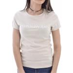 Dámská BIO Designer  Trička Calvin Klein v bílé barvě z bavlny ve velikosti L 