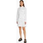 Dámské Designer Košilové šaty Calvin Klein v bílé barvě z bavlny ve velikosti L 