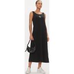 Dámské Designer Letní šaty Calvin Klein v černé barvě z bavlny ve velikosti M maxi 