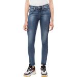 Dámské Designer Skinny džíny Calvin Klein v modré barvě z bavlny šířka 31 délka 34 