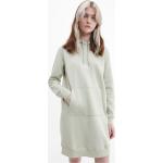 Dámské Designer Rozepínací mikiny s kapucí Calvin Klein v zelené barvě z fleecu ve velikosti S s kapucí udržitelná móda 