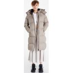 Dámské Designer Bundy s kapucí Calvin Klein v béžové barvě z polyesteru ve velikosti L 