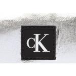 Dámské Designer Luxusní kabelky Calvin Klein Jeans ve stříbrné barvě ve slevě 