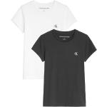 BIO Dětská trička s krátkým rukávem Dívčí v černé barvě z bavlny ve velikosti 8 let strečové Designer od značky Calvin Klein Jeans z obchodu Answear.cz 