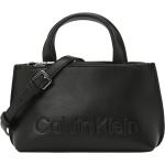 Dámské Designer Luxusní kabelky Calvin Klein v černé barvě z koženky ve slevě 