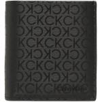 Pánské Designer Luxusní peněženky Calvin Klein v černé barvě z koženky veganské ve slevě 