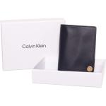 Pánské Designer Luxusní peněženky Calvin Klein v šedé barvě z kůže ve slevě 