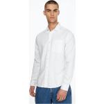 Pánské Designer Slim fit košile Calvin Klein v bílé barvě ve velikosti L 