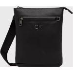 Pánské Designer Tašky crossbody Calvin Klein v černé barvě s vnější kapsou 