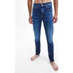 Pánské Designer Slim Fit džíny Calvin Klein v tmavě modré barvě z bavlny šířka 33 délka 32 