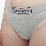 Dámské Designer Kalhotky Calvin Klein v šedé barvě ve velikosti M ve slevě 