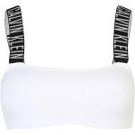 Dámské Designer Plavky s kosticí Calvin Klein Swimwear v bílé barvě ve velikosti L nevyztužené ve slevě 