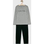 Dětská pyžama Chlapecké v šedé barvě z bavlny ve slevě Designer od značky Calvin Klein z obchodu Answear.cz 