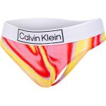 Dámské Designer Klasické kalhotky Calvin Klein ve smetanové barvě z bavlny ve velikosti S ve slevě 