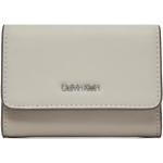 Dámské Designer Luxusní peněženky Calvin Klein CK v bílé barvě z koženky veganské ve slevě 
