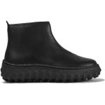 Dámské Kožené kotníkové boty Camper v černé barvě z kůže ve slevě udržitelná móda 