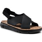 Dámské Kožené pantofle Camper v černé barvě z kůže ve velikosti 36 ve slevě na léto 