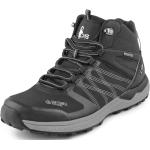 Pánské Vysoké trekové boty v šedé barvě sportovní z látky ve velikosti 36 